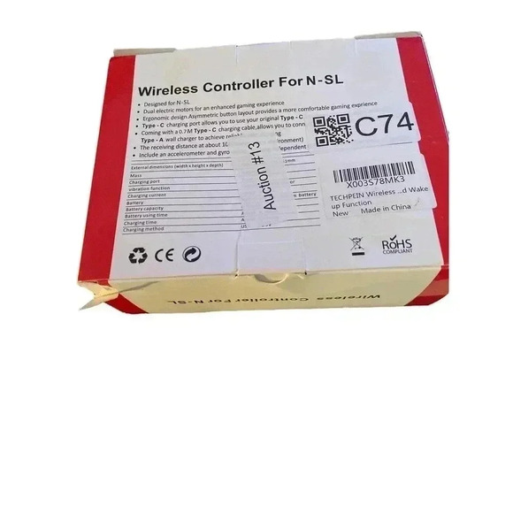 TECHPEIN Switch Controller, Enhanced Precision Joystick with Turbo Function - Picture 2 of 2